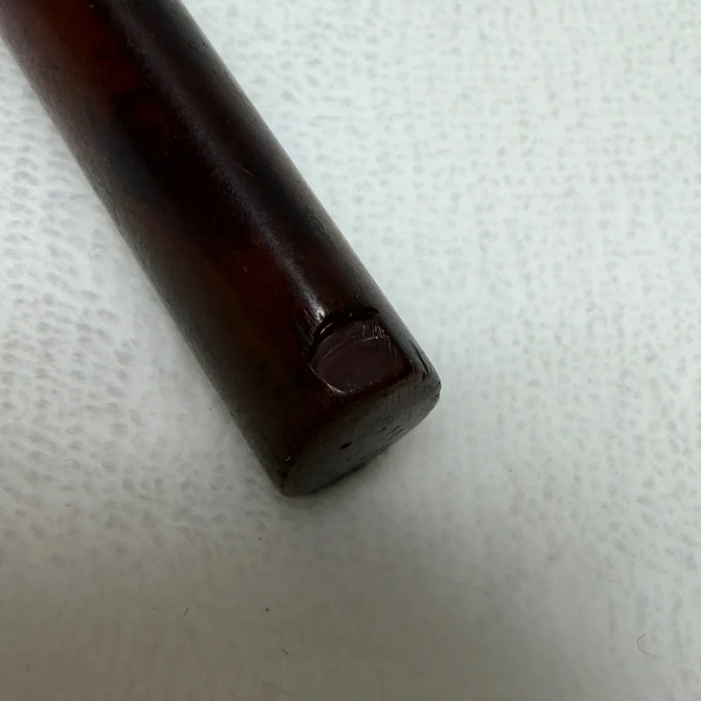 VTG GSC Co. Brown Bakelite Butter Knife With Nice Marbeling Collectible MCM